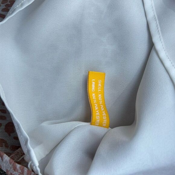 Walter Baker One-Shoulder Animal Print Dress M Pink Ruffle Party/Cocktail - Picture 7 of 8